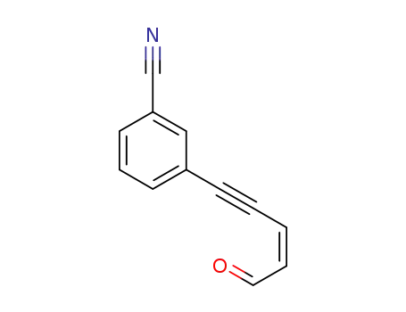 (Z)-3-(5-oxopent-3-en-1-yn-1-yl)benzonitrile