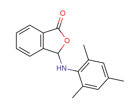 Molecular Structure of 1332980-69-4 (3-(2,4,6-trimethylphenylamino)phthalide)