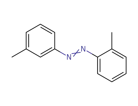Molecular Structure of 28842-05-9 ((E)-1-(2-methylphenyl)-2-(3-methylphenyl)diazene)