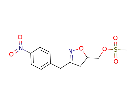 5-hydroxymethyl-3-(4-nitrobenzyl)-4,5-dihydroisoxazole methanesulfonate