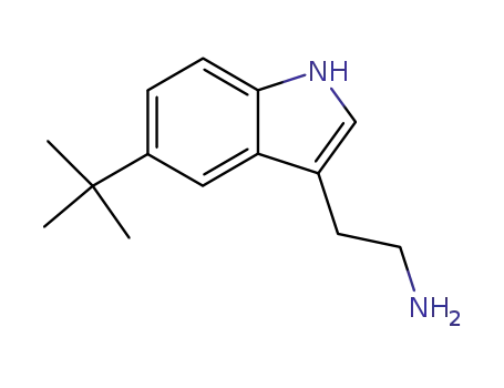 Molecular Structure of 222733-86-0 (5-TERT-BUTYLTRYPTAMINE)