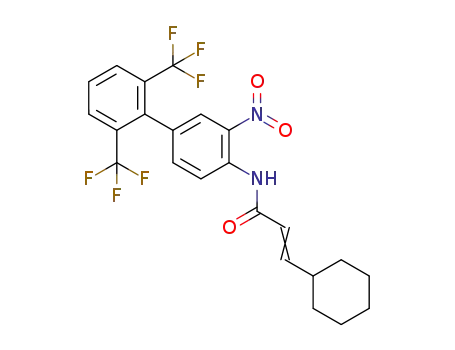 C<sub>23</sub>H<sub>20</sub>F<sub>6</sub>N<sub>2</sub>O<sub>3</sub>