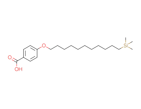4-(11-silylundecyloxy)benzoic acid