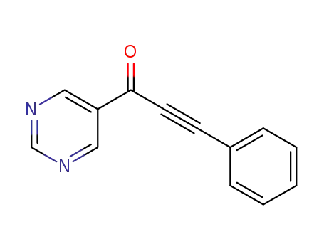 2-Propyn-1-one, 3-phenyl-1-(5-pyrimidinyl)-