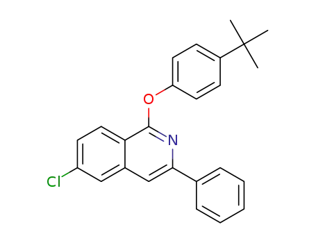 1-(4-tert-butylphenoxy)-6-chloro-3-phenylisoquinoline