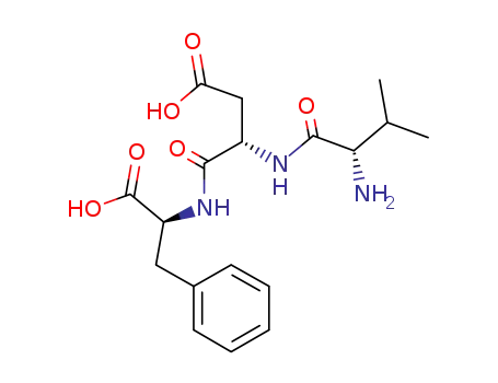 Molecular Structure of 175176-52-0 (L-valyl-L-aspartyl-L-phenylalanine)