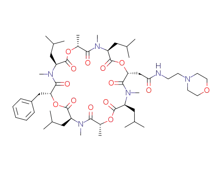 C<sub>53</sub>H<sub>84</sub>N<sub>6</sub>O<sub>14</sub>