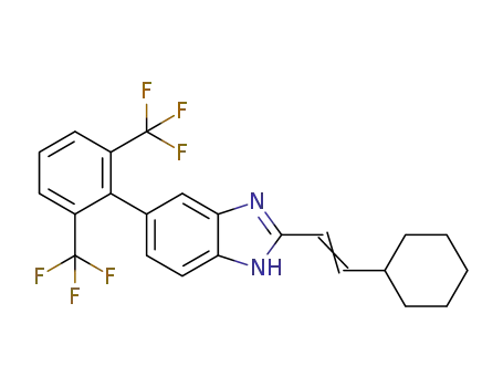 C<sub>23</sub>H<sub>20</sub>F<sub>6</sub>N<sub>2</sub>