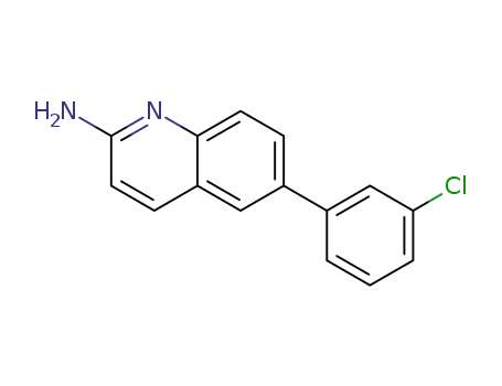 6-(3-chlorophenyl)quinolin-2-amine