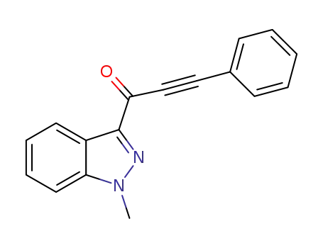 1-(1-methyl-1H-indazol-3-yl)-3-phenylprop-2-yn-1-one