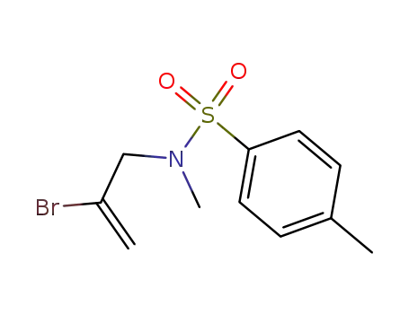 Molecular Structure of 32777-57-4 (N-2-Bromallyl-N-Methyl-p-Toluolsulfonamid)