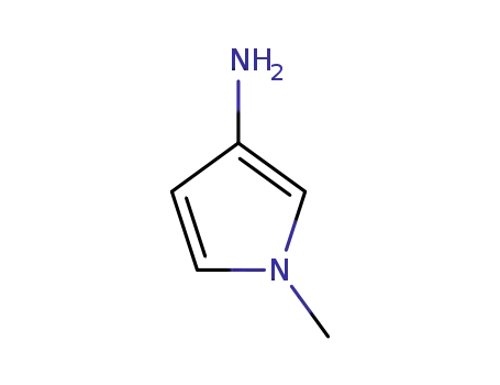 Molecular Structure of 72083-63-7 (1-Methyl-1H-pyrrol-3-aMine)