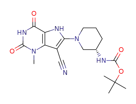 C<sub>18</sub>H<sub>24</sub>N<sub>6</sub>O<sub>4</sub>
