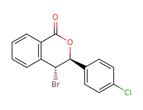 (3S,4R)-4-bromo-3-(4-chlorophenyl)-3,4-dihydroisochromen-1-one