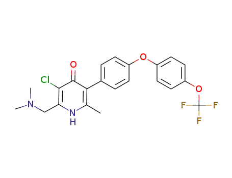 C<sub>22</sub>H<sub>20</sub>ClF<sub>3</sub>N<sub>2</sub>O<sub>3</sub>