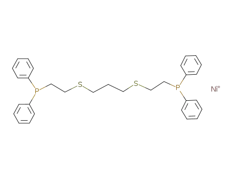 Ni<sup>(1+)</sup>*(C<sub>6</sub>H<sub>5</sub>)2P(CH<sub>2</sub>)2S(CH<sub>2</sub>)3S(CH<sub>2</sub>)2P(C<sub>6</sub>H<sub>5</sub>)2=Ni((C<sub>6</sub>H<sub>5</sub>)2P(CH<sub>2</sub>)2S(CH<sub>2</sub>)3S(CH<sub>2</sub>)2P(C<sub>6</sub>H<sub>5</sub>)2)<sup>(1+)</sup>