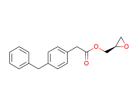 (2R)-(-)-oxiran-2-ylmethyl 2-(4-benzylphenyl)acetate