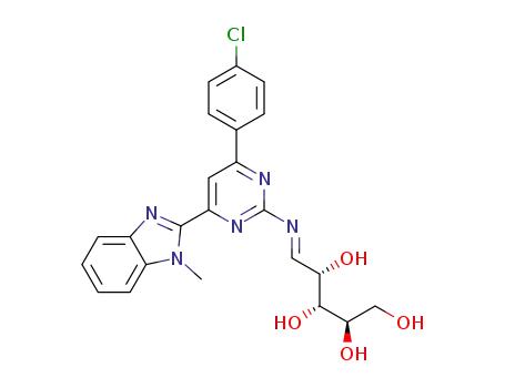 C<sub>23</sub>H<sub>22</sub>ClN<sub>5</sub>O<sub>4</sub>