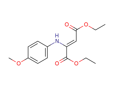 2-(p-Anisidino)fumaric acid diethyl ester