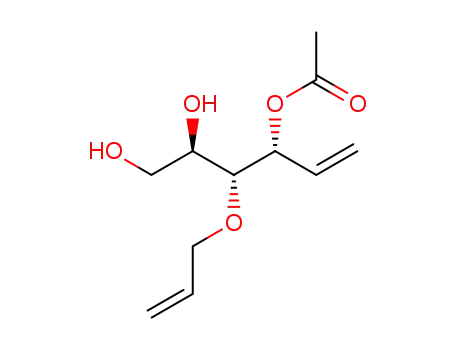 (3R,4R,5R)-4-(allyloxy)-5,6-dihydroxyhex-1-en-3-yl acetate