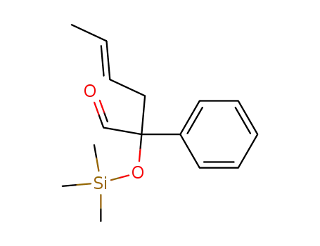 3-methyl-2-phenyl-2-(trimethylsiloxy)-4-pentenal
