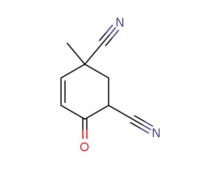 3-methyl-6-oxocyclohex-4-ene-1,3-dicarbonitrile