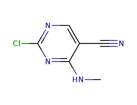 2-클로로-4-(메틸아미노)피리미딘-5-카르보니트릴