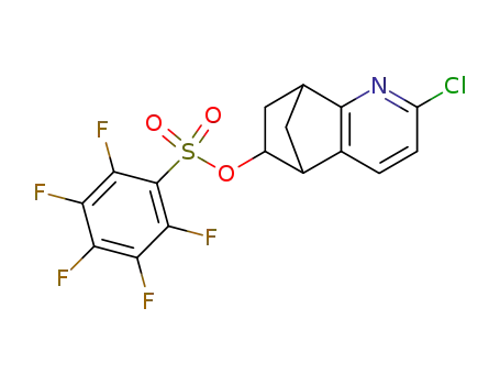 2,3,4,5,6-Pentafluoro-benzenesulfonic acid 4-chloro-3-aza-tricyclo[6.2.1.0<sup>2,7</sup>]undeca-2<sup>(7)</sup>,3,5-trien-9-yl ester