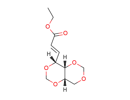 (E)-(4R,4aS,8aS)-3-(Tetrahydro-[1,3]dioxino[5,4-d][1,3]dioxin-4-yl)-acrylic acid ethyl ester