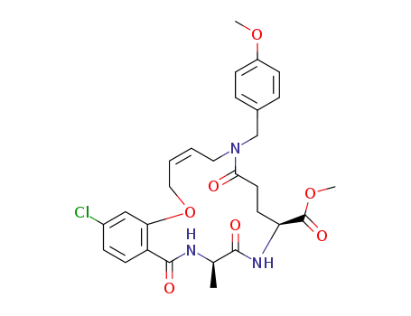 C<sub>28</sub>H<sub>32</sub>ClN<sub>3</sub>O<sub>7</sub>