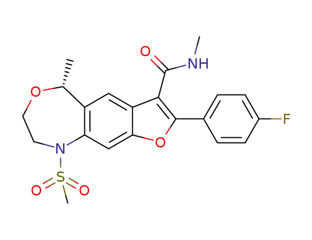C<sub>21</sub>H<sub>21</sub>FN<sub>2</sub>O<sub>5</sub>S