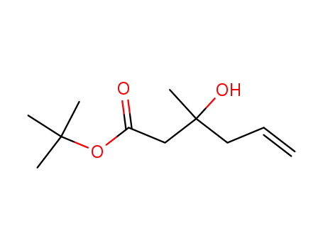 tert-Butyl 3-hydroxy-3-methylhex-5-enoate