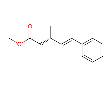 (E)-(S)-3-Methyl-5-phenyl-pent-4-enoic acid methyl ester