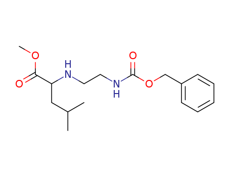D-Leucine, N-[2-[[(phenylmethoxy)carbonyl]amino]ethyl]-, methyl ester manufacturer