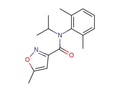 3-Isoxazolecarboxamide, N-(2,6-dimethylphenyl)-5-methyl-N-(1-methylethyl)-
