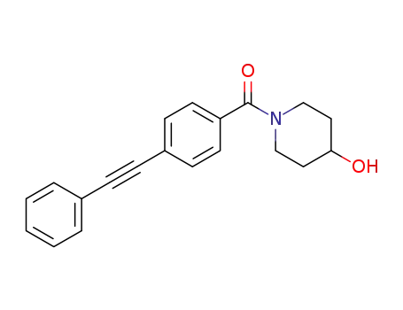 4-하이드록시피페리딘-1-일-((4-페닐에티닐)페닐)메타논