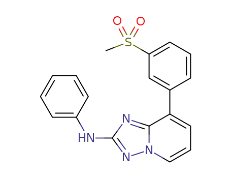 [8-(3-methanesulfonylphenyl)-[1,2,4]triazolo[1,5-a]pyridin-2-yl]-phenylamine