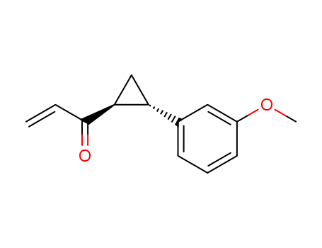trans-1-(m-methoxyphenyl)-2-acryloylcyclopropane