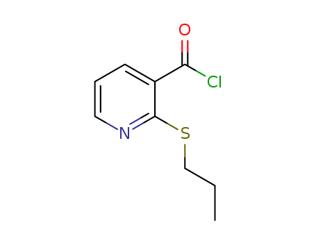 2-(Propylthio)pyridine-3-carbonyl chloride
