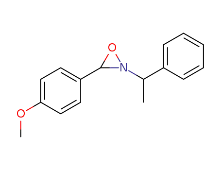 2-(1'-phenylethyl)-3-paramethoxyphenyloxaziridine
