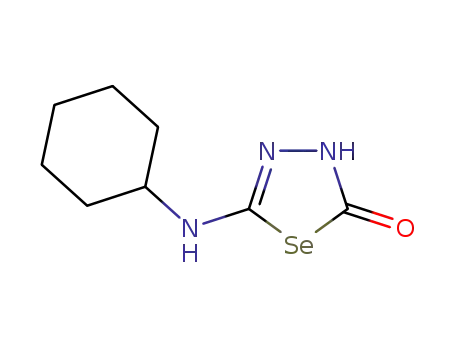 Molecular Structure of 1401253-09-5 (5-cyclohexylamino-1,3,4-selenadiazol-2(3H)-one)