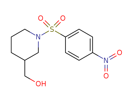 {1-[(4-Nitrophenyl)sulphonyl]piperidin-3-yl}methanol