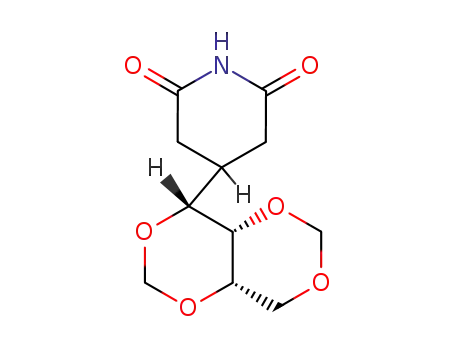 (4R,4aS,8aS)-4-(Tetrahydro-[1,3]dioxino[5,4-d][1,3]dioxin-4-yl)-piperidine-2,6-dione