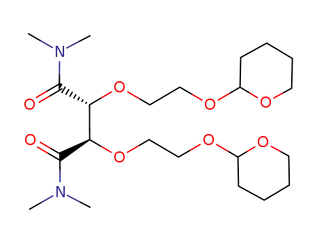 (2R,3R)-N,N,N',N'-tetramethyl-2,3-bis<2-(tetrahydropyranyloxy)ethoxy>succinamide