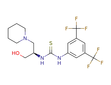 C<sub>17</sub>H<sub>21</sub>F<sub>6</sub>N<sub>3</sub>OS