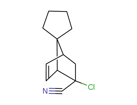 5-chloro-5-cyanobicyclo<2.2.1>hept-2-ene-7-spiro-1'-cyclopentane