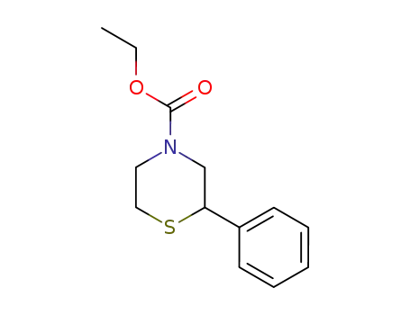 N-(Ethoxycarbonyl)-2-phenyl-1,4-thiazane