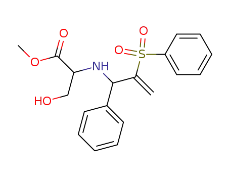 2-(phenylsulfonyl)-1-(methyl N-serinyl)-1-phenyl-2-propene