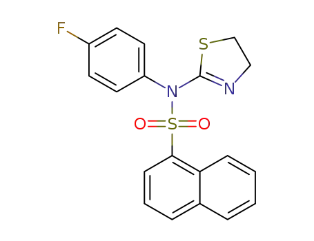 C<sub>19</sub>H<sub>15</sub>FN<sub>2</sub>O<sub>2</sub>S<sub>2</sub>