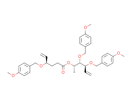 (R)-((2S,3S,4S)-3,4-bis(4-methoxybenzyloxy)hex-5-en-2-yl) 4-(4-methoxybenzyloxy)hex-5-enoate